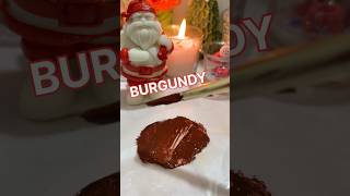 How to Make BURGUNDY Color | Easy #colourmixing #youtubeshorts #acrylicscenery #artvideo