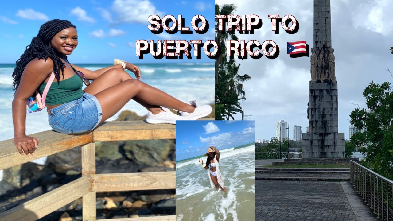 Solo Travel Vlog to Puerto Rico with Restrictions 🇵🇷 San Juan Pt.1 Condado Beach & More