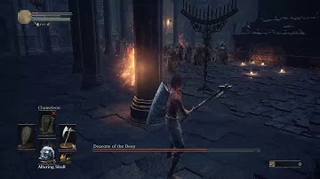 SL1 NG+7 no sprint/roll/block/parry Deacons