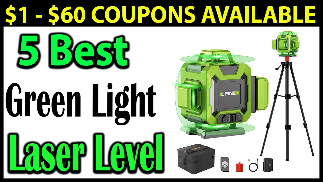 TOP 5 Best Green Light Laser Level Review 2025