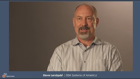 Steve Lundquist of Elbit Systems of America | Customer  Testimonial | Active Risk Manager Solution