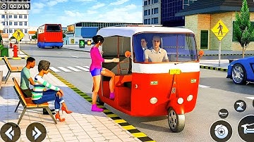 Tuk Tuk Auto Rickshaw Game | Auto Rickshaw Cartoon