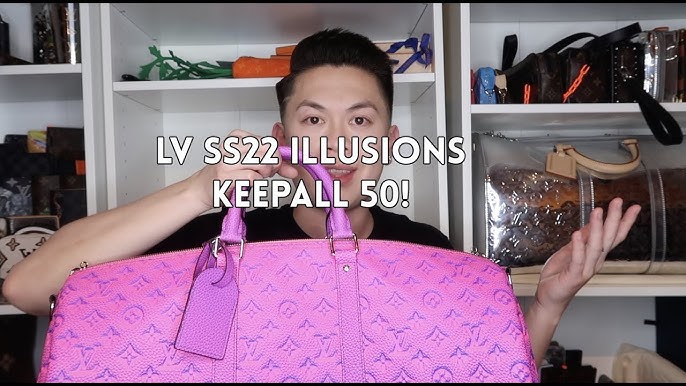 New Louis Vuitton Watercolor Keepall Bag 50