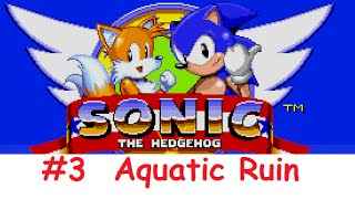Sonic the Hedgehog 2 - Part 3 - Aquatic Ruin - Sega Genesis