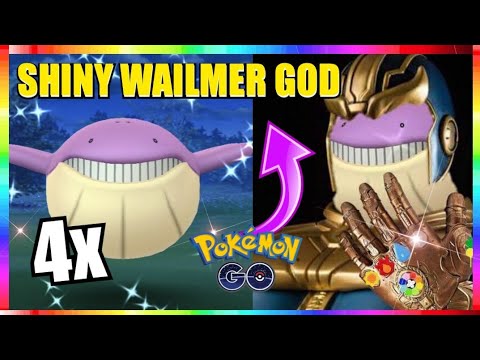 pokemon go neue pokemon 2019 4x SHINY WAILMER in Pokemon Go! SHINY WAILMER GOD!