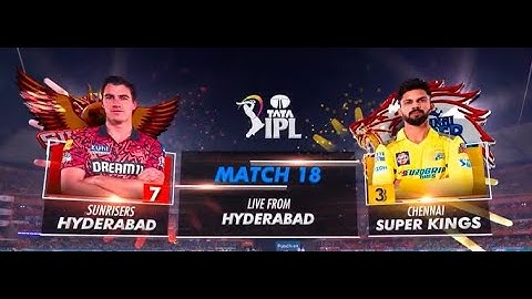 CSK VS SRH IPL 2024 MATCH 18 HIGHLIGHTS  Chennai vs Hyderabad #ipl2024 #ipl#ipl2023 #cricket#ipl2025