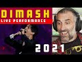 Dimash - Across Endless Dimensions (Slavic Bazaar) 2021 - singer reaction