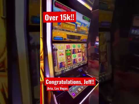 Massive Luxury Line Viewer Jackpot! CONGRATS JEFF! #shorts #epicjackpot #arialasvegas