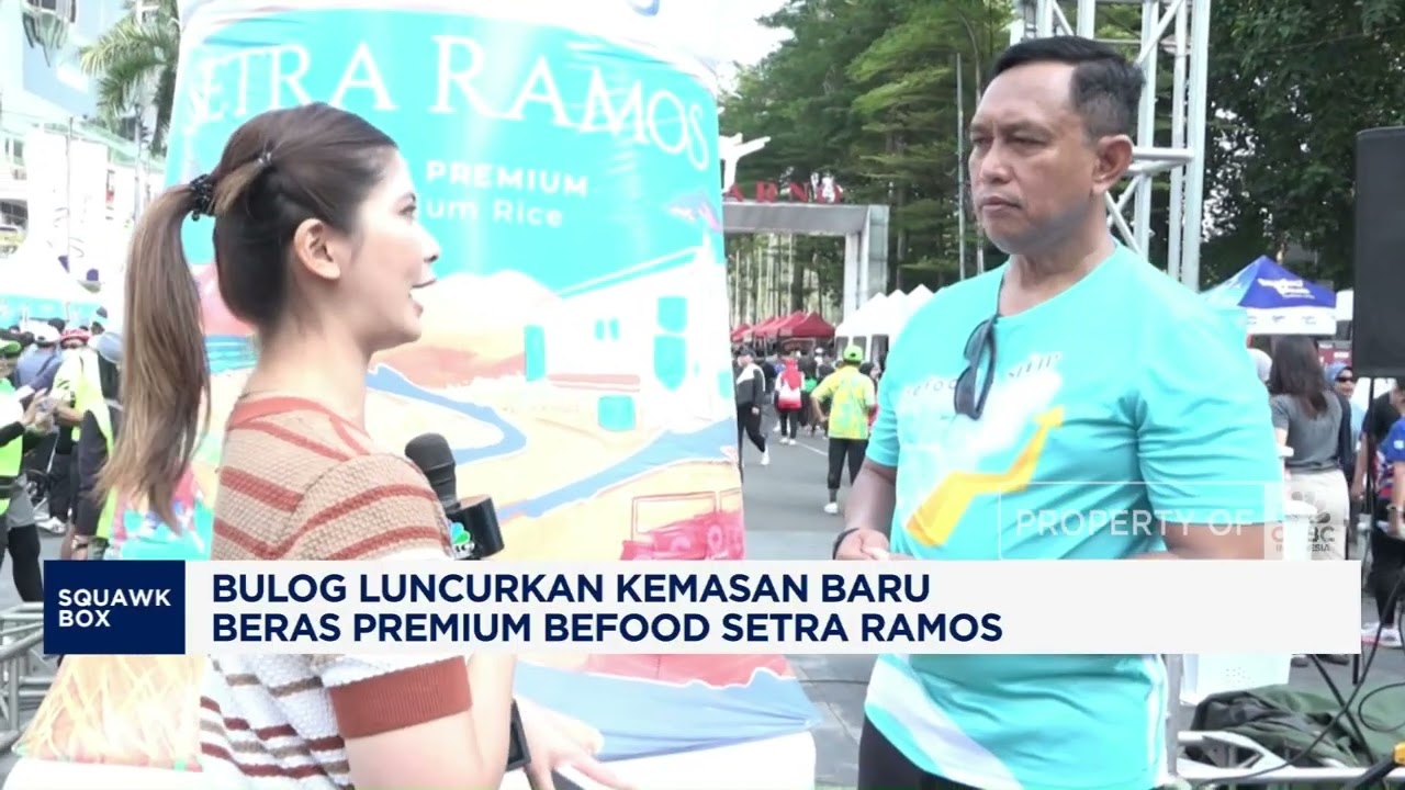BULOG Luncurkan Kemasan Baru Beras Premium Befood Setra Ramos