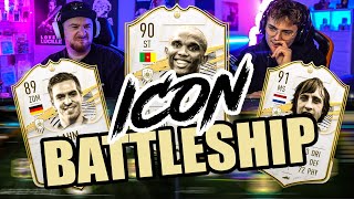 RANDOM ICON BATTLESHIP WAGER 😱 SCHÖÖÖÖÖN 🔥 FIFA 21 vs Nohandgaming