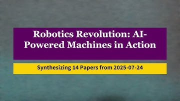 AI Frontiers: Robotics cs.RO - 2025-07-24