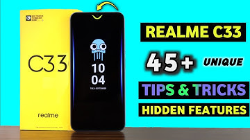 Realme C33 Tips & Tricks | Realme C33 Top 45+ Hidden Feature Tips & Tricks in Hindi