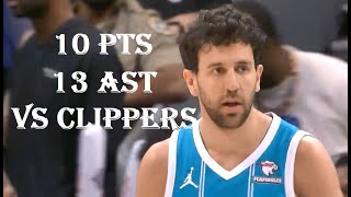Vasilije Micic 10 Pts 13 Ast LA Clippers vs Charlotte Hornets HIGHLIGHTS