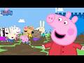 Świnka Peppa 🐷 Kałuże błota! 💦 Najlepsza zabawa! 🍿 Super Toons TV Bajki Po Polsku