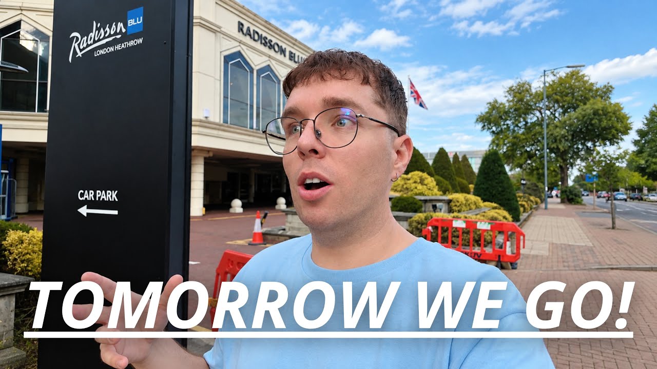 PRE TRAVEL DAY! | Heathrow Hotel Stay Before Our Virgin Voyages Cruise