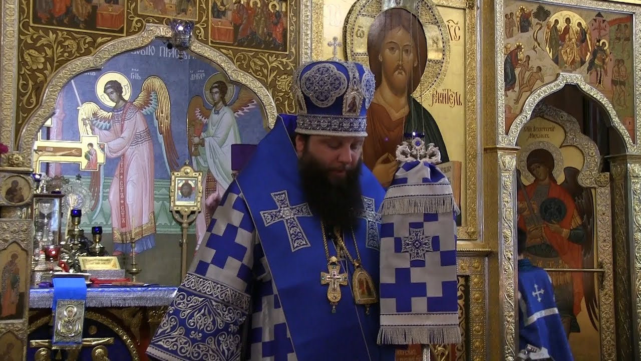 church services friday night 2019.04.07. On the Beauty of the Church. Sermon by Bishop Nicholas (Olhovsky)