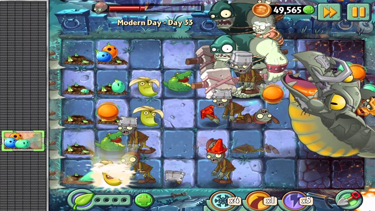 Modern Day - Day 33, Plants vs. Zombies Wiki