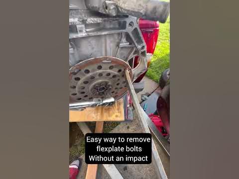 EASY? Honda Civic flexplate removal without impact - YouTube