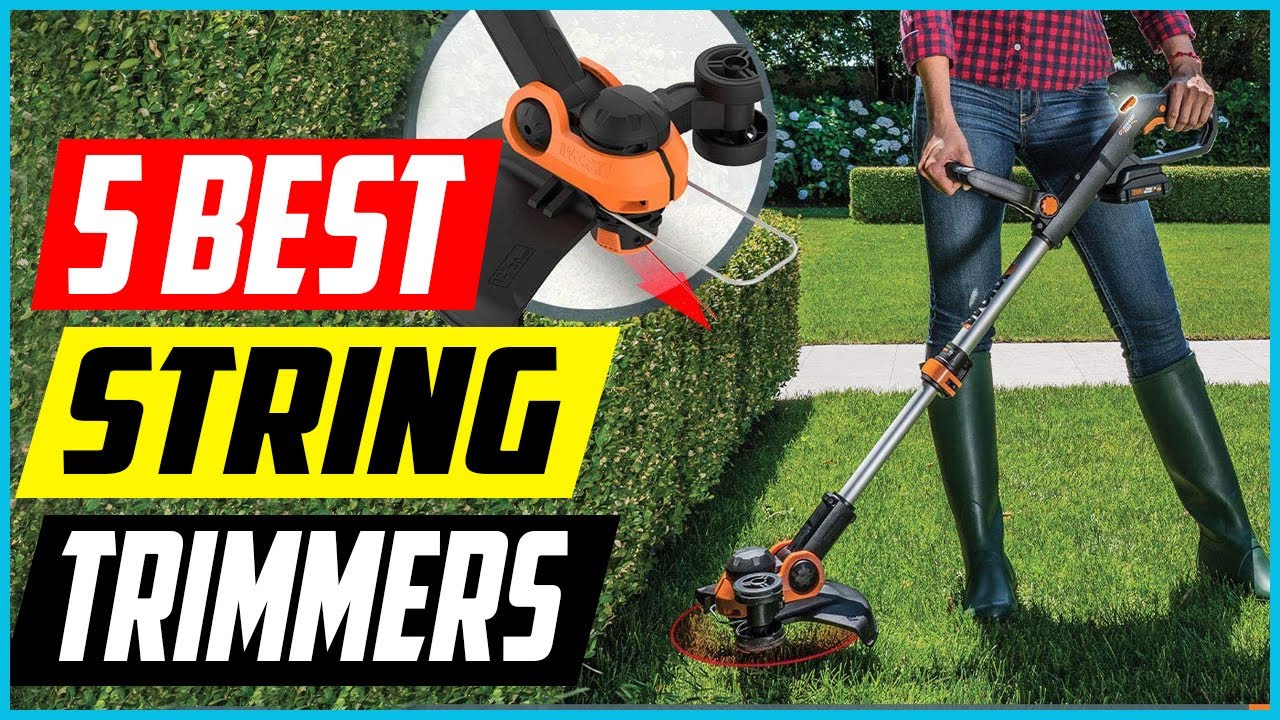 Top 5 Best String Trimmers in 2022 - YouTube