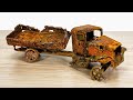 Restoration extreme rusty abandoned 1930´s circus truck PART1