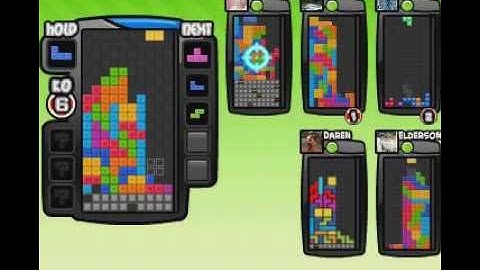 Tetris Battle 6P (Facebook) - MAX 10 KO