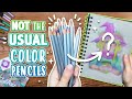 These Are NOT NORMAL COLOR PENCILS - Smart Art Mystery Art Supply Unboxing - Draw With Me