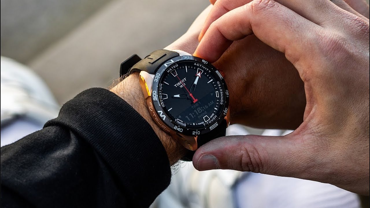 Tissot T-Touch Connect Solar Smartwatch T1214204705102 UNBOXING