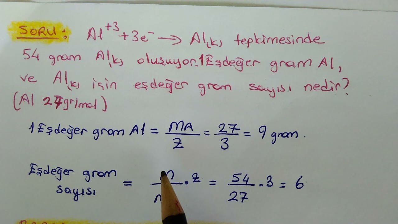 FARADAY IN ELEKTROLİZ YASALARI