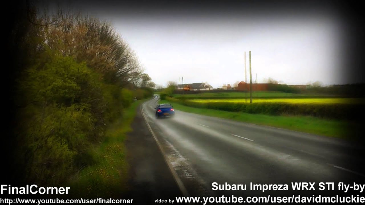 Flawless Subaru Impreza WRX STi exhaust sounds