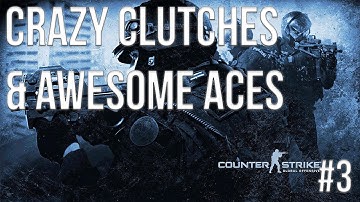 CS:GO - INSANE 1V5 AWP CLUTCH - Crazy Clutches and Awesome Aces #3