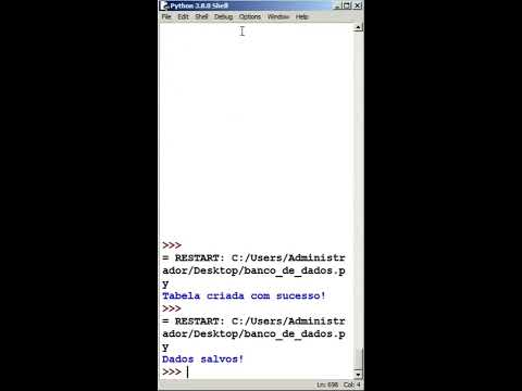 SQLite3  -  Realizando o básico do CRUD com Python