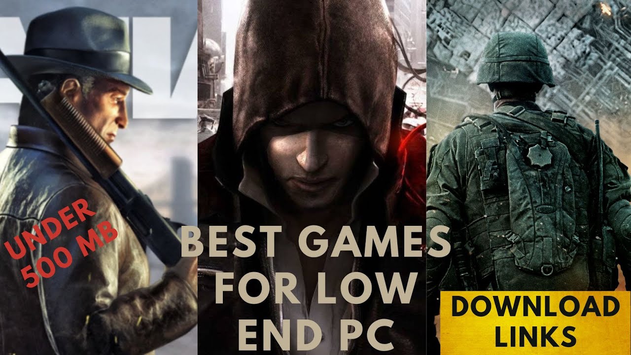 Top 5 Best Games For Low End PC Under 500 Mb Action, Shooting,, Etc