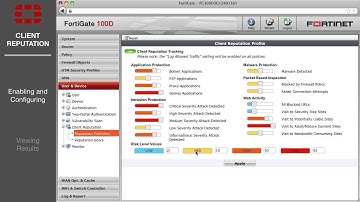 FortiGate Client Reputation ( FortiOS 5.x )