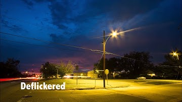 Test of my deflickering script for Adobe Bridge