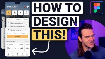Design a Modern Mobile App - From Beginner to Pro in One Video!