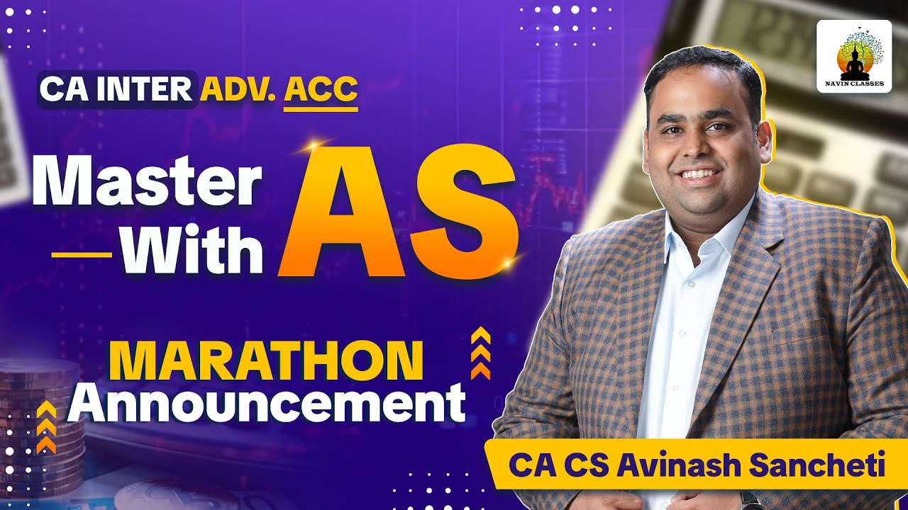 CA Inter Advance Accounts Jan 26 | AS Marathon | Details ...