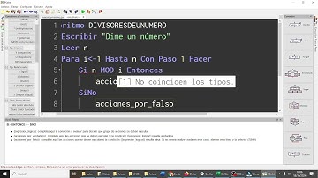 Divisores de un número PSEINT Pseudocódigo TIC3ESODF AVENGERS IES Monterroso