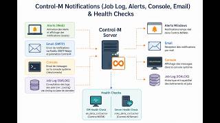 8 - Control-M Notifications (Job Log, Alerts, Console, Email) & Health Checks (4K)