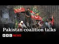 Pakistan election coalition talks confirmed after surprise win for imran khan supporters  bbc news