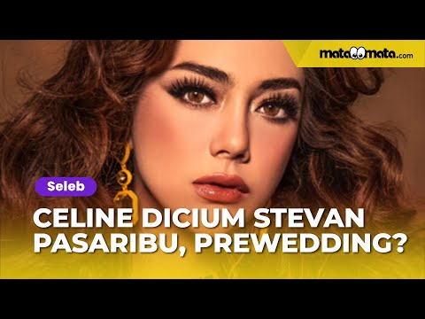 Celine Evangelista Pemotretan Dicium Stevan Pasaribu, Prewedding?