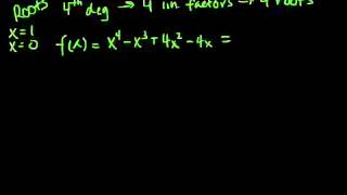 Finding Roots with Polynomial Division (Complex Roots)