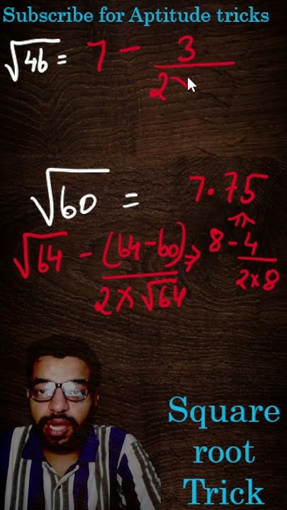 Square Root Of Non Perfect Square Numbers maths youtubeshorts ssc square-root-of-non-perfect-square-numbers-maths-youtubeshorts-ssc