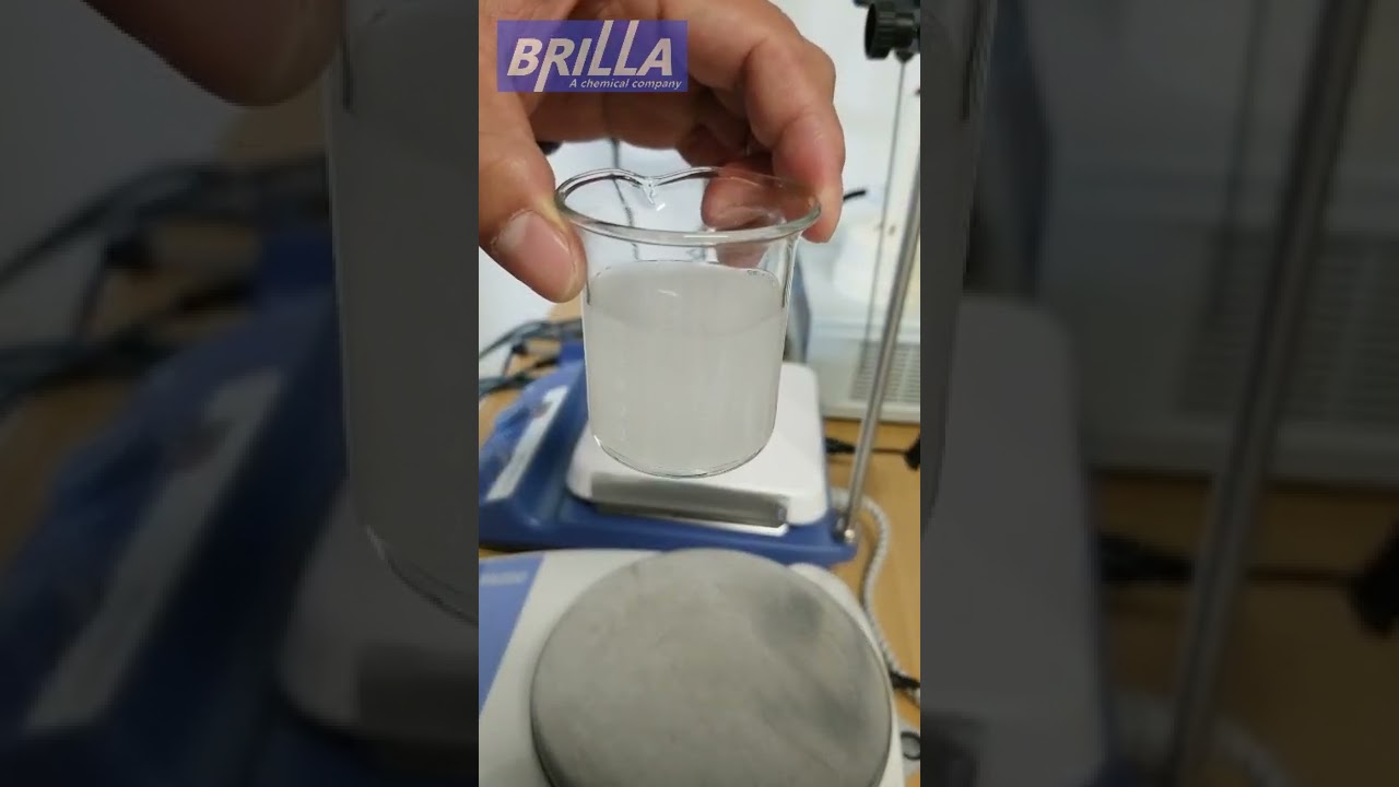 The difference of solubility of Sulfonated methyl esters MES