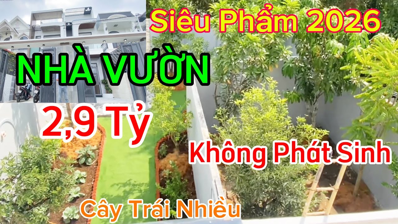 Nhà Vườn Mới Nhất 2026 ! Cây Trái Nhiều Có Chòi Mát - Đường Xe Hơi 🌴🍊🥬 tập 571