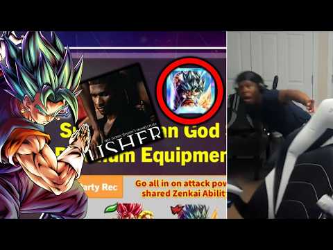 DADDY'S HOME! ULTRA VEGITO BLUE PLAT REVEAL REACTION?! (DRAGON BALL LEGENDS)