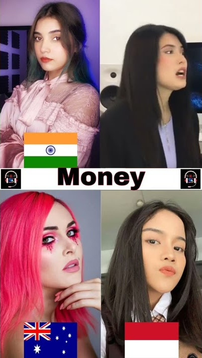 Who sang it better- BLACKPINK -LISA money song cover by Aish, Bianca, Aiana Juarez, Nadafid #shorts