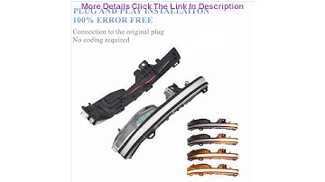 Top LED Dynamic Turn Signal Light Car Side Mirror Indicator Blinker For Lexus ES XZ10 RC F LC Z100