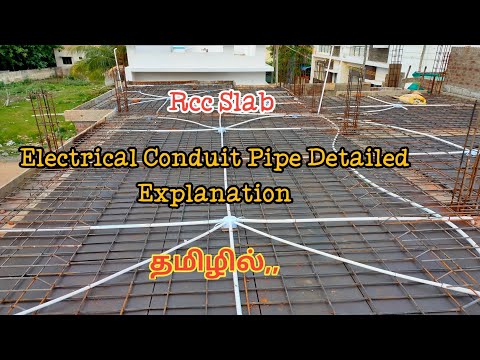 House Roof Electrical Conduit pipe detailed Explanation