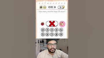 How many months have 28 days? Brain Test Level 18 ✅ #braintest #braintestlevels #braintestlevel18