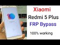 Xiaomi Redmi 5 Plus FRP Bypass 100% working without Pc